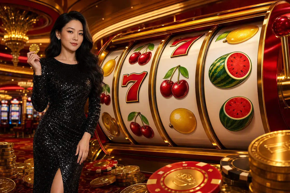 mea444 slot online skrin permainan utama